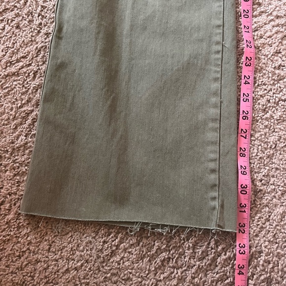 Veronica Beard Taylor High Rise Wide Leg Jean - Picture 4 of 5